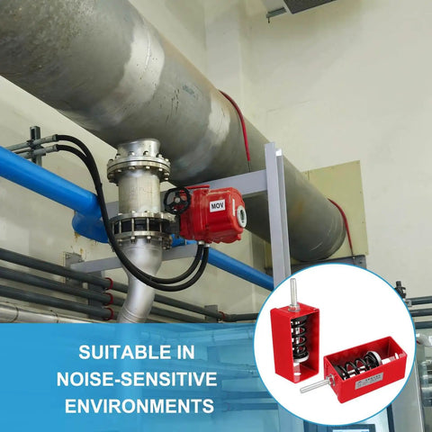 Two Pack Ceiling Spring Vibration Isolators Dampen Shocks From HVAC Equipment, Delivering Quieter Rooms, Steadier Mounts, Up To 264 Pounds Load Capacity