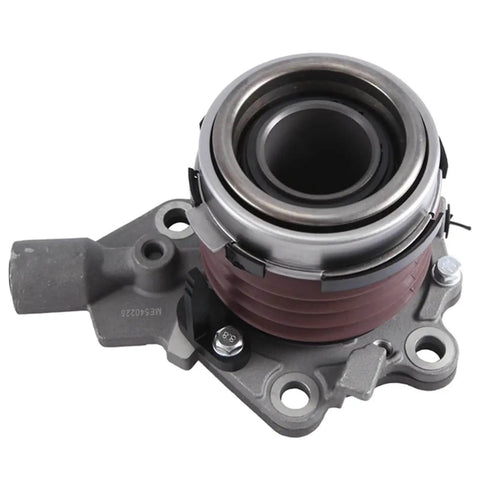 Direct Fit Hydraulic Clutch Slave Cylinder Release Bearing Kit For Mitsubishi Fuso Canter Trucks Compatible With ME523209 ME540228 ME516818 ME538975 Heavy Duty Replacement shown in a side view with metal finish