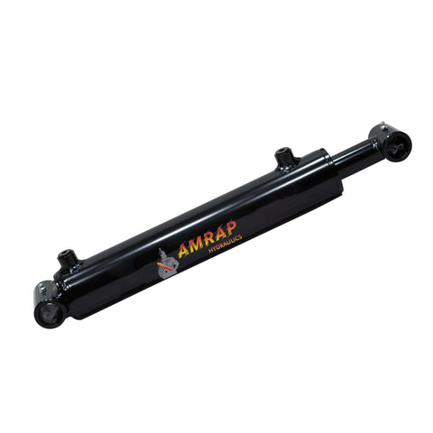 ✝️ 1.5x8 Hydraulic Cylinder - 1.5" Bore 8" Stroke Double Acting Welded Cross Tube Hydraulic Cylinder, SAE #4 Port, 3500 PSI