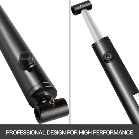 ✝️ Hydraulic Cylinder 2" Bore 36" Stroke Hydraulic Ram Cylinder Work Pressure 3000psi Welded Double Acting Cross Tube SAE6