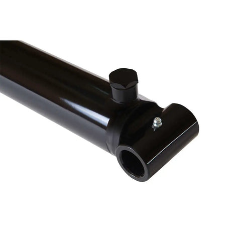 Direct From Manufacturer 2 Inch Bore 24 Inch Stroke Welded Heavy Duty Hydraulic Cylinder With Cross Tube Ends Double Acting Piston