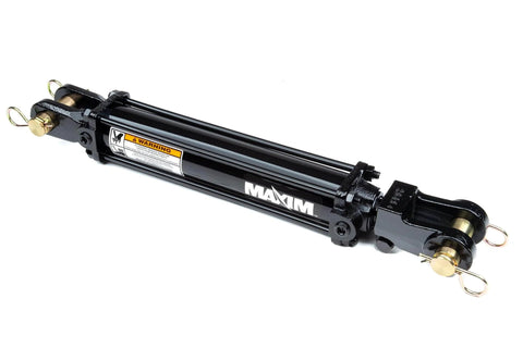 Hydraulic Tie-Rod Cylinder – Double-Acting – 2 Bore x 8 Stroke – 2500 PSI – 7850 lb Column Load – 18.25" Retracted