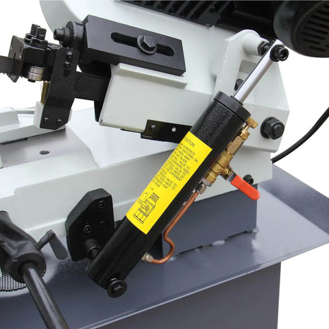 Heavy Duty Hydraulic Cylinder For Metal Bandsaw Replacement From 11.22 In Retracted To 16.92 In Extended With 12 Mm Mounting Hole