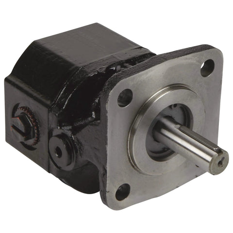 Side view of Concentric High Pressure Hydraulic Gear Pump - 0.388 Cu. in. Model Number G1224C5A300N00 with mounting bolts.