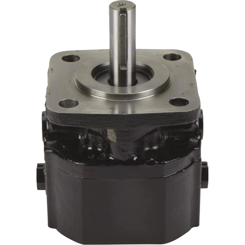 Front view of Concentric High Pressure Hydraulic Gear Pump - 0.388 Cu. in. Model Number G1224C5A300N00 with visible shaft