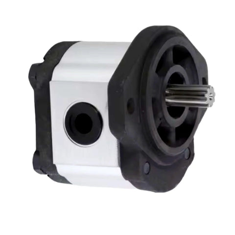 1 PC 96193GT 96193 Hydraulic Gear Pump Suitable for Genie Scissor Lift, shown in close-up view.