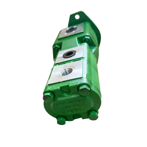 SJ34566 Hydraulic Pump SJ13305 Fits for John Deere 6120E 6100D 6105D 6105E 4045TP060 4045TP071 6110D 6115D front view green unit