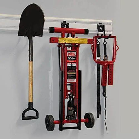 Heavy Duty Hydraulic Lift Jack For Zero Turn Radius Riding Mowers With 500 Pound Lift Locks Bar For Safer Deck Access