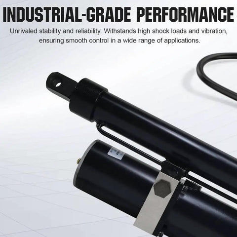 Workhorse Heavy Duty Hydraulic Linear Actuator With 8000N Push Force 12V DC Motor 12 Inch Stroke IP65 Protection
