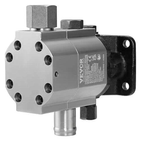 Hydraulic Wood Log Splitter Pump, 16GPM, 2 Stage 4000PSI, 1'' Inlet 1/2'' NPT Outlet 3600 RPM Aluminum Hydraulic Gear Pump