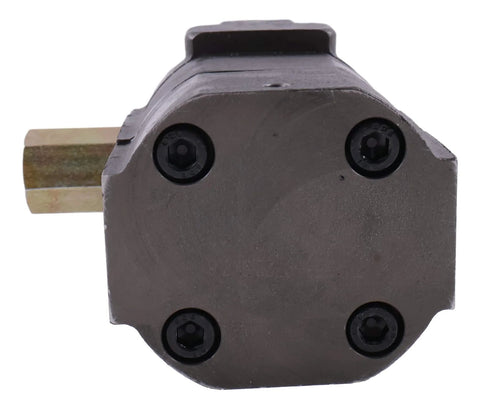 Front view of Holdia 2 Stage Hydraulic Log Wood Splitter Pump 28 GPM, 3000 PSI Continuous with heavy-duty cast iron construction