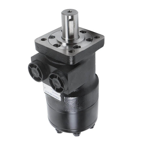 Drop In Replacement Hydraulic Motor For Eaton Char Lynn S Series 103 1005 012 With 1 Inch Shaft And Woodruff Key Spool Valve OEM Char Lynn Compatible Replaces Char Lynn 103 1005 Zachager front view