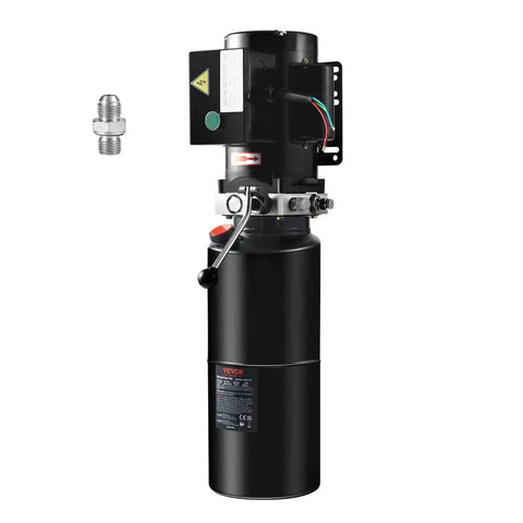 Heavy Duty 220V Hydraulic Power Unit With 10L Tank For Auto Repair And Car Lifts Single Phase 3HP Pump 2950 PSI Max Relief Pre Wired Ready To Run Industrial Hydraulic System.