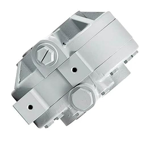 Hydraulic Pump 21.2GPM Hydraulic Motor 540RPM Log Splitter 2250PSI close-up view showing rugged cast-iron housing