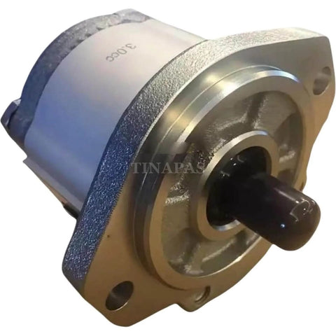✝️ Hydraulic Pump Lift 3CC Compatible with Genie Z-30/20N Z-34/22 DC Z-45/22 DC Z-45/25J replacement for repairs, close-up of unit
