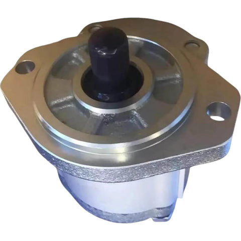 Hydraulic Pump Lift 3CC Compatible with Genie Z-30/20N Z-34/22 DC Z-45/22 DC Z-45/25J replacement, silver metal finish close-up