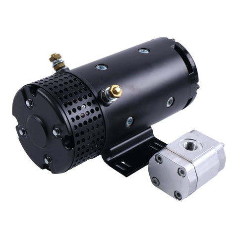 ✝️ 3.59CC 24VDC Hydraulic Pump and Motor Assembly Compatible with Skyjack Scissor Lift SJIII3220 SJIII3226 SJIII4620