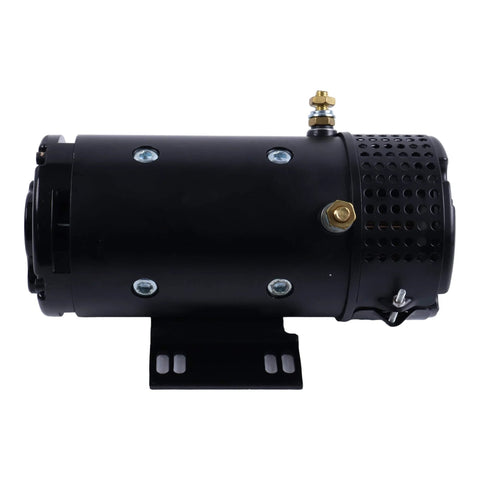 ✝️ 3.59CC 24VDC Hydraulic Pump and Motor Assembly Compatible with Skyjack Scissor Lift side view black