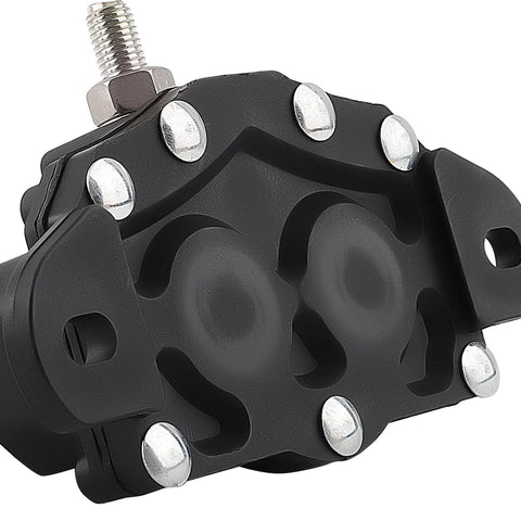 Close-up of 167567 118246 Hydraulic Pump Motor Slide Out with Dual-Polarity Reversing Solenoid for Lippert Components