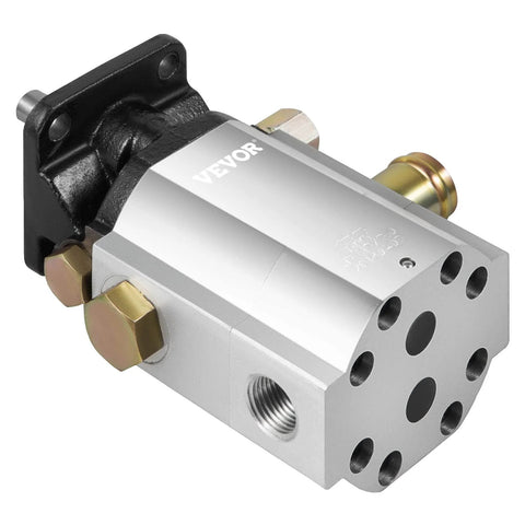 Bestauto Hydraulic Wood Splitter Pump 3000 PSI 2 Stage Log Splitter Pump 13 GPM aluminum gear pump with black mounting base