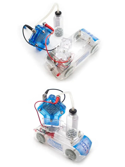 Compact electric car model powered by zinc-citric acid in Hydrogen Fuel Cell Trolley for Educational Stem Labs and Electric Vehicle Demonstrations