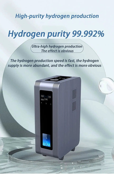Hydrogen Inhalation System With PEM Water Electrolysis Ionizer Your Go To Hub For 3000 ml Per Minute Total Output