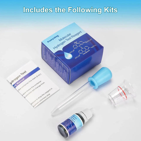 Hydrogen Test Reagent For Water That Dissolves Hydrogen To Let You Check The Concentration Of Hydrogen Molecules In Water Kit
