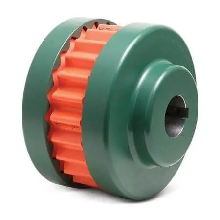 SFlex Hytrel Sleeve Bearing For Coupling Size 10 With TB Wood's 10HS Sure Flex Plus Pro Grade 2 Piece Insert shown in side view