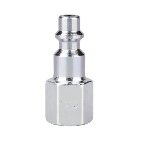 WYNNsky 1/4 in NPT air quick-connect fitting, chrome-plated metal, I/M type