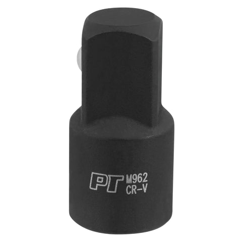 3/8-Inch Female To 1/2-Inch Male Impact Adapter For Tough Jobs, Heavy Duty, Drop Forged Chrome Vanadium Steel Construction, Laser Etched M962