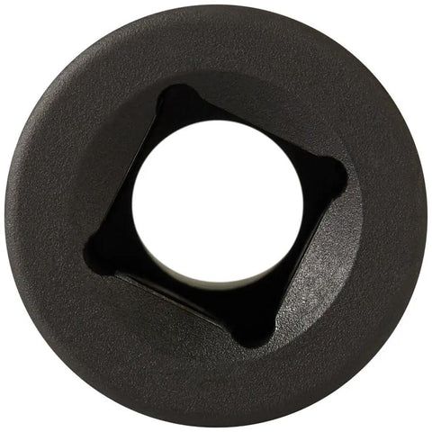Top view of Three In One Impact Socket With 12 Point Deep Design, Dual Hex Sizes Three Quarters Inch And Nine Sixteenths Inch