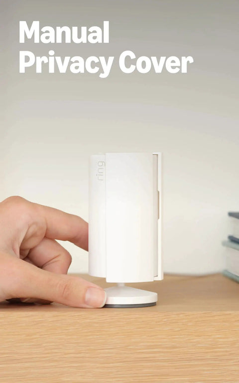 Compact indoor security camera captures crisp 1080p HD video with color night vision, live view, and real time motion alerts.