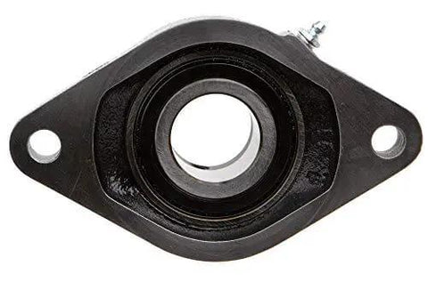 Heavy Duty 2 Inch Flange Block Ball Bearing With Rugged Cast Iron Housing And Sealed Design For Longer Life An Industrial Grade Workhorse Interchangeable With Leading Brands Rexnord Link Belt FX3W2E32E front view