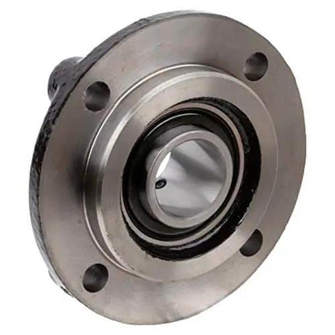 Industrial Grade Flange Block Ball Bearing FC3U263N 3-15/16 Inch cast iron housing with sealed bearings side view