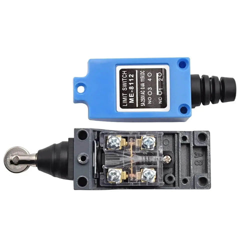 Momentary Limit Switch For Industrial Machinery 5A 220V showing sealed rotary roller lever switch components
