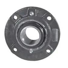 Front view of Beefy Heavy Duty Industrial Bearing For Machinery Systems Rexnord FC4U232E3, Durable Replacement Part For Machine Parts