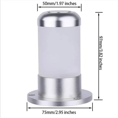 12V 24V Industrial Alarm Light Three Color Warning Light Beefy Aluminum Alloy Signal Tower With Built In Buzzer 85dB