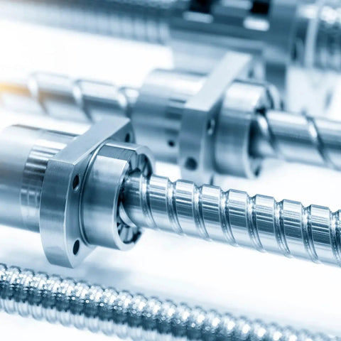 Close-up of self-lubricating sleeve bearing pack of 4 with 0.75 inch bore and 0.875 inch OD for industrial equipment usage.