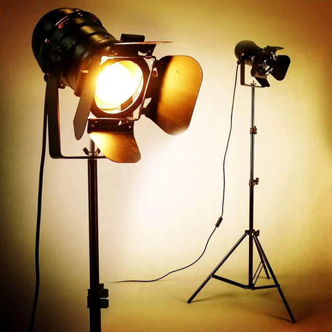 Vintage Industrial Floor Lamp Tripod With Adjustable Gooseneck In Black Finish, Height 68-180 Cm, 5 M Cord With Foot Switch, E26 Bulb Not Included