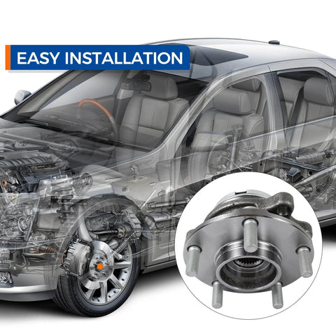 HA590125 AWD Front Wheel Bearing and Hub Assembly for easy installation on Infiniti models