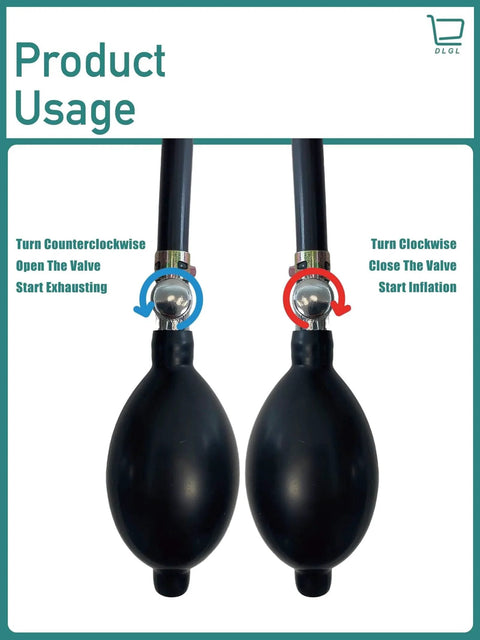 Inflatable Pipe Plug Balloon For Sealing And Testing Sewer Pipes With Integrated Air Pump Plumbing Pressure Bladder usage instructions