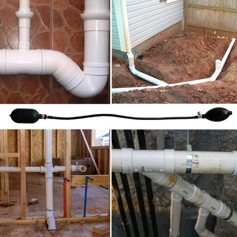 Pipe Ballon Inflatable Inflatable Pipe Plug for Plumbing Tests and Sealing 🍁 ...
