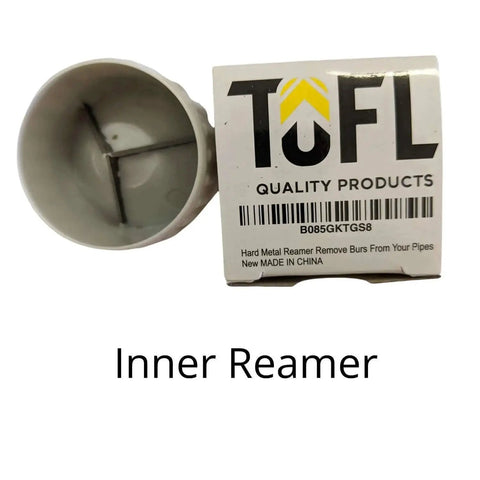 Stainless Steel Pipe Reamer Tool For Quick Deburring And Reaming Durable Metal Build visible with packaging and label