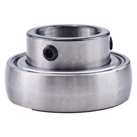 Set Of 2 1 Inch Insert Ball Bearings SB205-16 FHS205-16 AS205-100 YA100RRB with screws front view