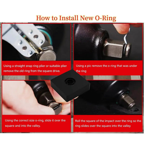 Installing Shoat Rings 1/2 inch impact friction ring retaining kit | Heavy Du...