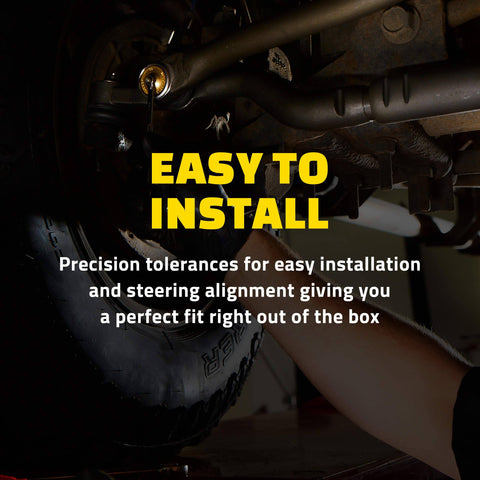 Installation of Front Lower Suspension Ball Joint For Mercedes Benz Sprinter 2500 under vehicle, focus on easy fitment.