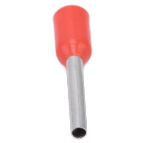 Heavy Duty Insulated Ferrule Terminals Set In Copper With PVC Insulation, 0.75mm2 AWG 20, single terminal close-up view