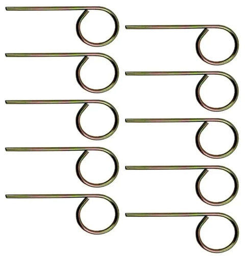 10 Pack Interior Privacy Door Emergency Release Tools for bedrooms and bathrooms, metal tools for emergency knob access