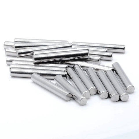 Ivar Shelf Dowel Pins Replacement Pack Of 24 6x40mm Compatible With IKEA Part 101324 For IVAR Bookshelf steel pins displayed