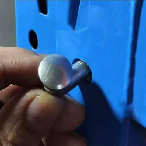 Heavy Duty J Bolt Safety Pins For Pallet Racks And Shelving Systems Lokatall 50 Pack Universal Drop Pins installation